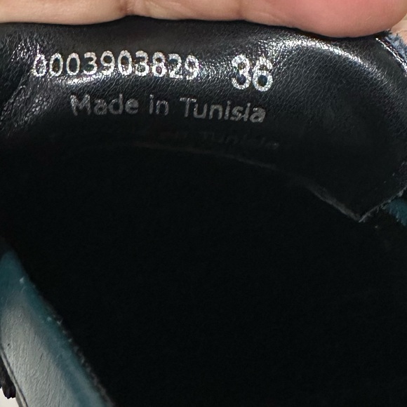 🌸FREE PEOPLE🌸 Zoe Platform Loafer in Jade Size: 36 - Picture 10 of 11